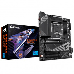 Gigabyte B760 Aorus Elite AX (rev. 1.0) Intel B760 LGA 1700 micro ATX - Placa Base Gigabyte B760 Aorus Elite AX (rev. 1.0) Intel B760 LGA 1700 micro ATX - Placa Base