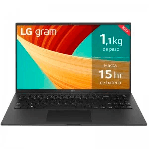 LG Gram 15ZD90R i7-1360P Portátil 38,1 cm (15") Full HD Intel® Core™ i7 16 GB LPDDR5-SDRAM 512 GB SSD Wi-Fi 6 (802.11ax) Negro