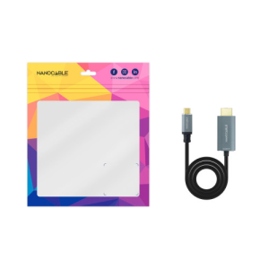 Nanocable Cable Conversor USB-C a HDMI 2.1 8K@60HZ 1.8m, Negro Nanocable Cable Conversor USB-C a HDMI 2.1 8K@60HZ 1.8m, Negro