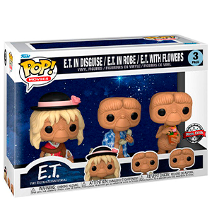 Blister 3 figuras POP ET El Extraterrestre Exclusive