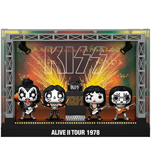 Figura POP Moments Deluxe Kiss Alive II Tour 1978