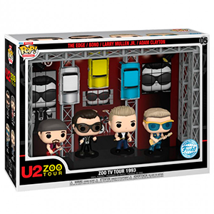 Figura POP Moments Deluxe U2 Zoo Tour Zoo Tv Tour 1993