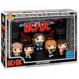 Figura POP Moments Deluxe AC DC in Concert Exclusive