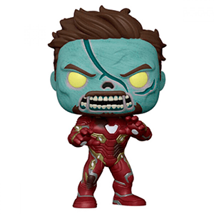 Figura POP Marvel What if Zombie Iron Man Exclusive 25cm