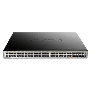 D-Link DGS-3630-52TC/SI/E switch Gestionado L3 Gigabit Ethernet (10/100/1000) 1U Negro
