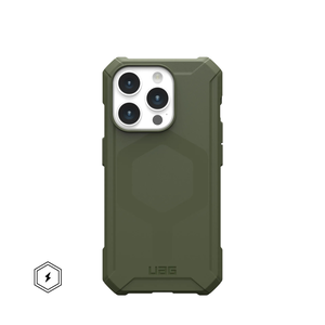 Urban Armor Gear Essential Armos Magsafe funda para teléfono móvil 15,5 cm (6.1") Oliva