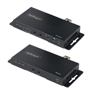 StarTech.com Juego Extensor de HDMI 4K por Fibra - 4K a 60Hz hasta 1km (Monomodo) o 330m (Multimodo) - Fibra Óptica LC - HDR - H