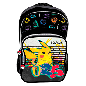 Mochila Pikachu Pokemon 42cm