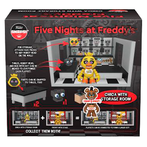 Figura playset Snaps Five Nights at Freddys Chica with Storage Room