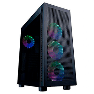 Hiditec ATX Gaming H1 AIR ARGB USB-C - Caja Ordenador