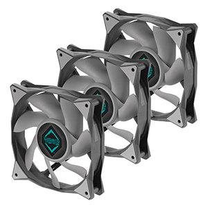 Iceberg Thermal IceGALE Xtra 12cm Negro 3 pieza(s) - Ventilador Caja