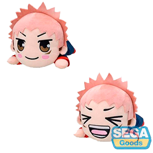 Peluche surtido Yuji Itadori Nesoberi Lay Down Jujutsu Kaissen 15cm
