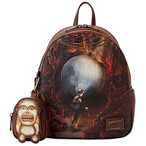 Mochila mini monedero En Busca del Arca Perdida Indiana Jones Loungefly 28cm