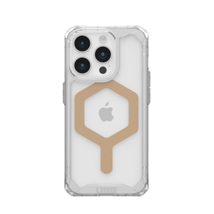 Urban Armor Gear 114286114381 funda para teléfono móvil 15,5 cm (6.1") Oro, Transparente