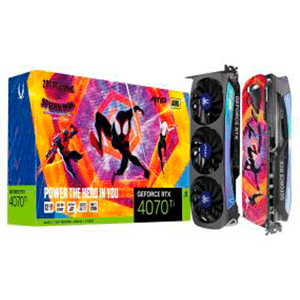 Zotac GeForce RTX 4070 Ti AMP AIRO 12GB GDDR6X  Spiderman Edition - Tarjeta Grafica Gaming