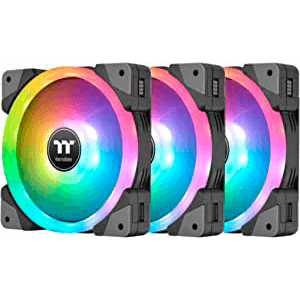 Thermaltake SWAFAN EX12 RGB Premium Edition 12cm Negro 3Uds - Ventilador Caja