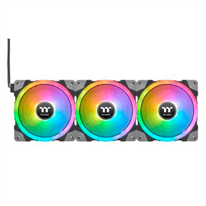 Thermaltake SWAFAN EX14 RGB Premium Edition 14cm Negro 3Uds - Ventilador Caja
