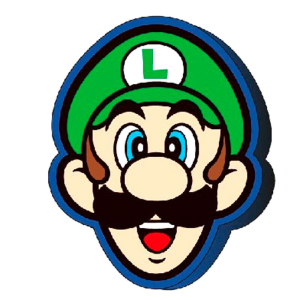 Cojin 3D Luigi Super Mario Bros para Merchandising en GAME.es