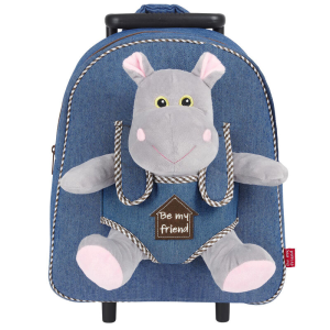 Trolley Peluche Hipopotamo Holly 38cm Trolley Peluche Hipopotamo Holly 38cm