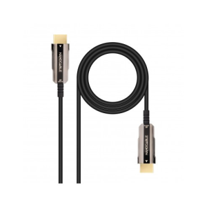 Nanocable Cable HDMI V2.0 AOC 4K@60Hz 18Gbps A/M-A/M, Negro, 10 m Nanocable Cable HDMI V2.0 AOC 4K@60Hz 18Gbps A/M-A/M, Negro, 10 m