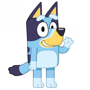 Cojin 3D Bluey