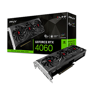 PNY GeForce RTX 4060 8G XLR8 Gaming Verto DLSS3 - Tarjeta Grafica Gaming PNY GeForce RTX 4060 8G XLR8 Gaming Verto DLSS3 - Tarjeta Grafica Gaming