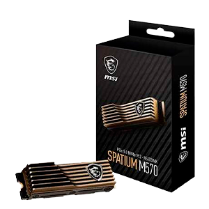 MSI Spatium 1TB SSD M2 PCIE5 - Disco Duro