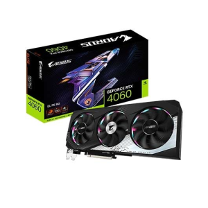 GIGABYTE Aorus GeForce RTX 4060 Elite 8GB GDDR6 - Tarjeta Grafica Gaming
