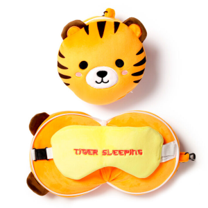 Almohada viaje antifaz Tigre Adoramals Resteazzz