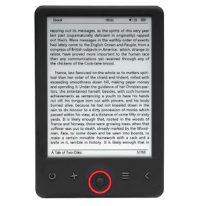 Denver EBO-626 4GB Negro - E Book