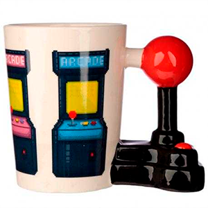 Taza asa 3D Joystick Arcade Game Over