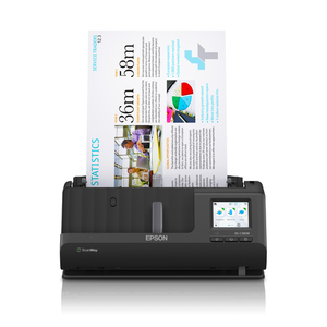 Epson ES-C380W ADF + escáner alimentado por hojas 600 x 600 DPI A4 Negro
