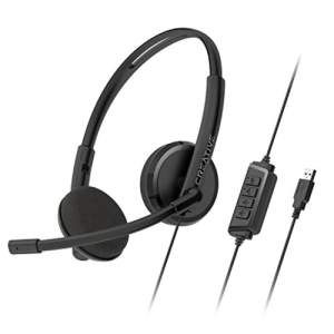 Creative Labs HS-220 Auriculares Alámbrico Diadema Oficina/Centro de llamadas USB tipo A Negro