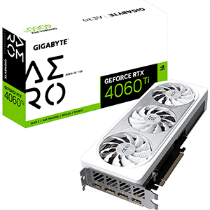 Gigabyte GeForce RTX 4060 Ti Aero 16GB GDDR6 - Tarjeta Grafica Gaming