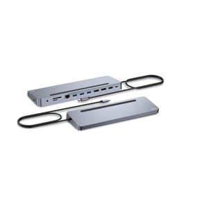 i-tec USB-C Metal Ergonomic 3x 4K Display Docking Station + Power Delivery 100 W