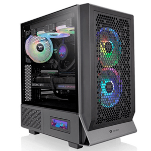 Thermaltake Ceres 300 TG Midi Tower Negro - Caja Ordenador Thermaltake Ceres 300 TG Midi Tower Negro - Caja Ordenador
