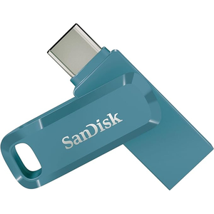 SanDisk Ultra Dual Drive Go USB 64GB unidad flash USB USB Type-A / USB Type-C 3.2 Gen 1 (3.1 Gen 1) Azul