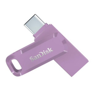 SanDisk Ultra Dual Drive Go USB 128GB unidad flash USB USB Type-A / USB Type-C 3.2 Gen 1 (3.1 Gen 1) Lavanda