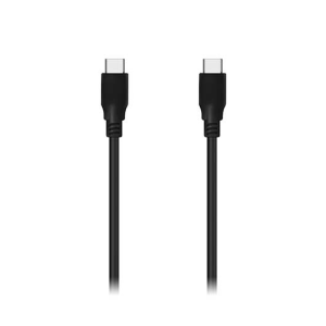 AISENS Cable USB 3.2 Gen2x2 20Gbps 8k@30Hz 5A 100W E-Marker, Tipo USB-C/M-USB-C/M, Negro, 1.0m
