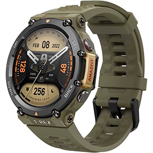 Amazfit T-Rex 2 Amoled 47mm GPS Negro Verde - Reloj Inteligente