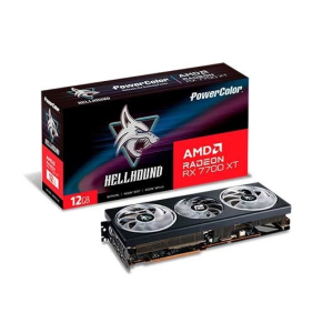 Powercolor Hellhound RX 7700XT 12GB GDDR6 - Tarjeta Grafica Gaming