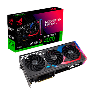 Asus ROG Strix GeForce RTX 4070 12GB GDDR6X - Tarjeta Grafica Gaming