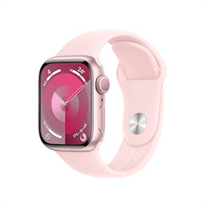 Apple Watch Series 9 41 mm Digital 352 x 430 Pixeles Pantalla táctil Rosa Wifi GPS (satélite)