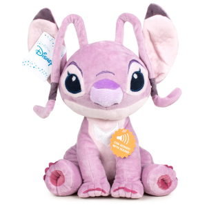 Peluche Angel Stitch Disney soft 40cm sonido