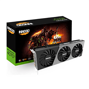 Inno3D Geforce RTX 4070 Ti X3 12GB GDDR6X - Tarjeta Grafica Gaming