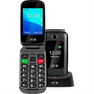 SPC Magnus 7,11 cm (2.8") 108 g Negro Teléfono para personas mayores SPC Magnus 7,11 cm (2.8") 108 g Negro Teléfono para personas mayores