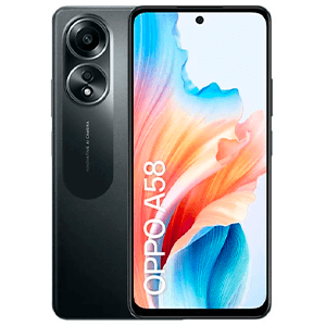 OPPO A58 128GB Negro - Telefono Movil