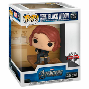 Figura POP Deluxe Marvel Los Vengadores Avengers Black Widow Exclusive