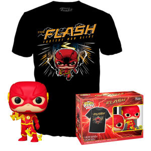 Set figura POP Tee DC Comics The Flash