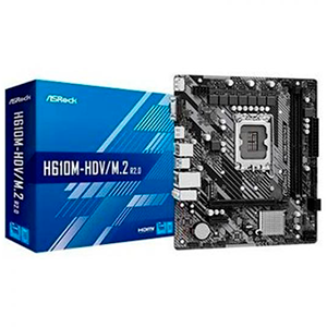 Asrock 1700 H610M-HDV M2 R20 90-MXBJH0-A0UAYZ - Placa Base